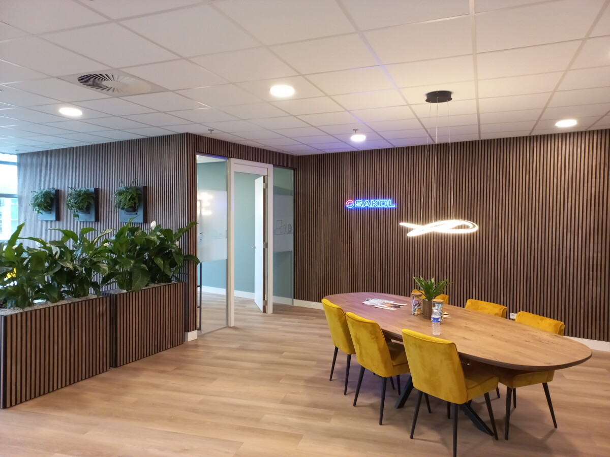 houten lattenwand akoestisch